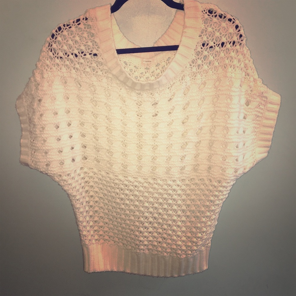 Caslon - multi weave cream sweater 🌟
